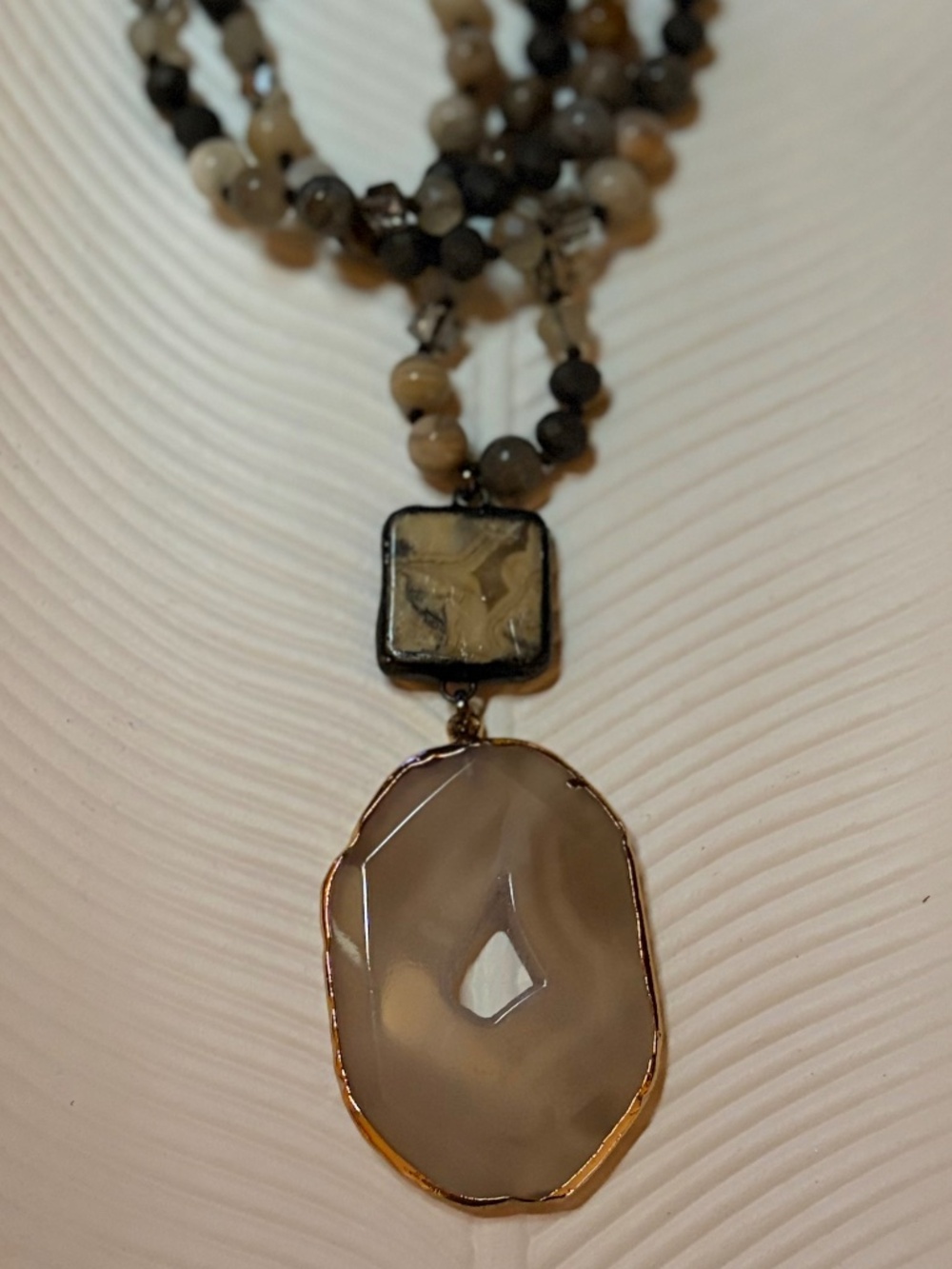 Long Beaded Necklace